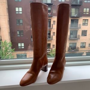 New Loeffler Randall Gia Boot Cognac 